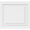 Ekena Millwork Harrison Raised Panel Decorative Wall Panel, 22"W x 20"H x 5/8"P WALP22X20X062HAR - alternate 4